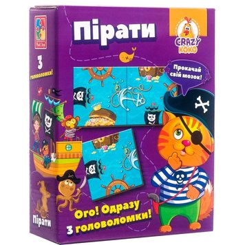 Настільна гра Vladi Toys Прокачай свій мозок пірати (VT8055-11) 50039 фото