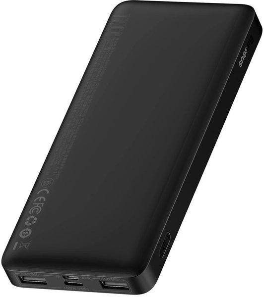 Універсальна Мобільна Батарея Baseus PPDML-I Bipow 15W 10000 mAh (Чорний, 01) 168844 фото