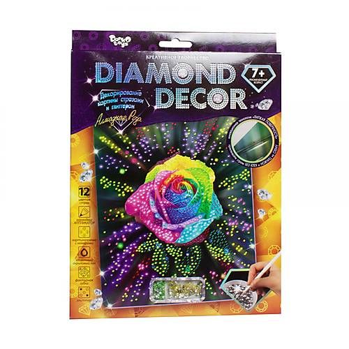 Декоративна Картина "Diamond Decor: Алмазна троянда" (DD-01-05) 53637 фото