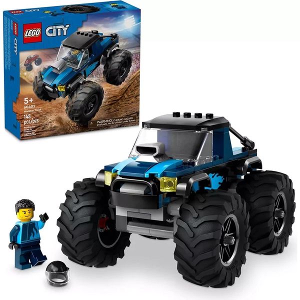 Конструктор LEGO City Синя вантажівка-монстр (60402) 262977 фото