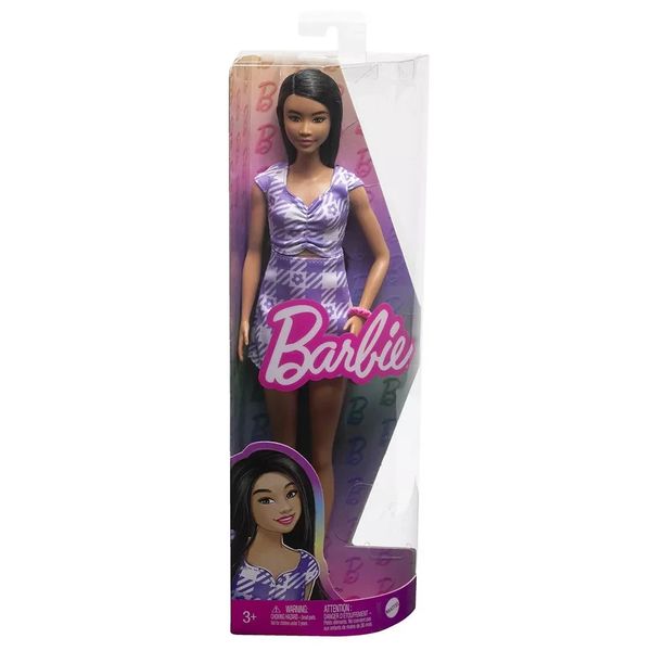 Лялька Barbie "Модниця" у ніжній сукні з фігурним вирізом (HPF75) 245211 фото