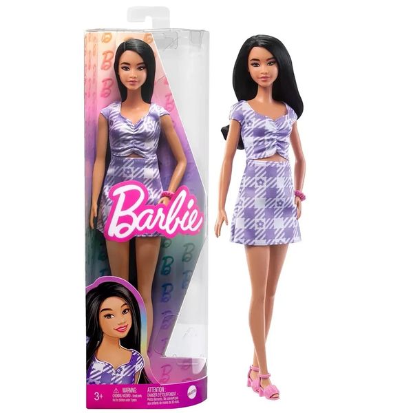 Лялька Barbie "Модниця" у ніжній сукні з фігурним вирізом (HPF75) 245211 фото