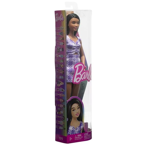 Лялька Barbie "Модниця" у ніжній сукні з фігурним вирізом (HPF75) 245211 фото