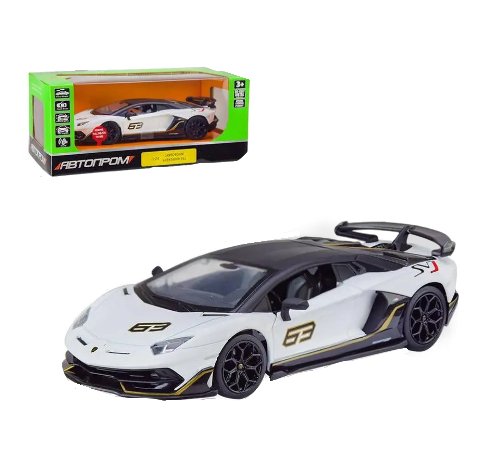 Машинка АВТОПРОМ 1:24 "Lamborghini SVJ" (68269A) 145004 фото