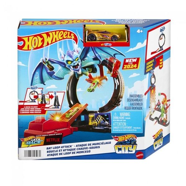 Ігровий набір "Неймовірна атака кажана" Hot Wheels (HTN78) 261433 фото