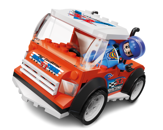 Конструктор Blocki The Collection - Великий тур - Truck Race Team 109 дет. (KB0402) 95381 фото