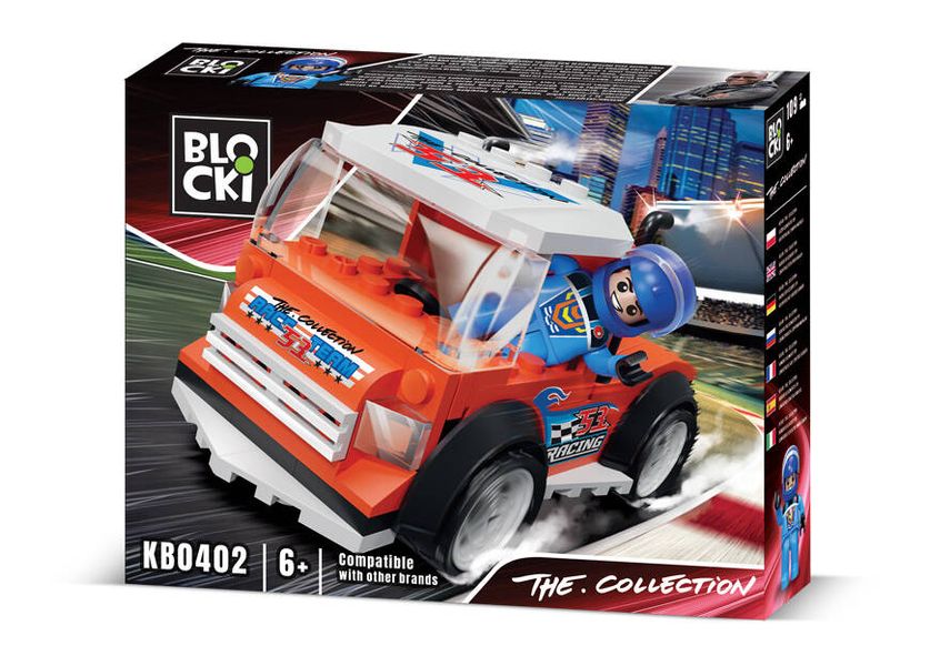 Конструктор Blocki The Collection - Великий тур - Truck Race Team 109 дет. (KB0402) 95381 фото