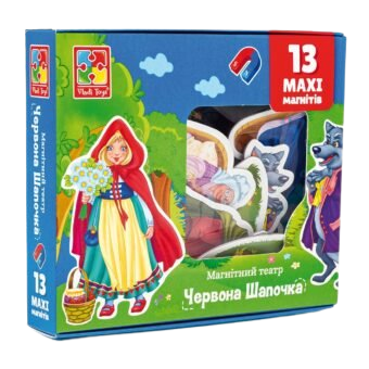 Гра настільна Vladi Toys "Магнітний театр. Червона шапочка" (VT3206-52) 143977 фото