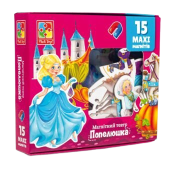 Гра настільна Vladi Toys "Магнітний театр. Попелюшка" (VT3206-53) 143979 фото