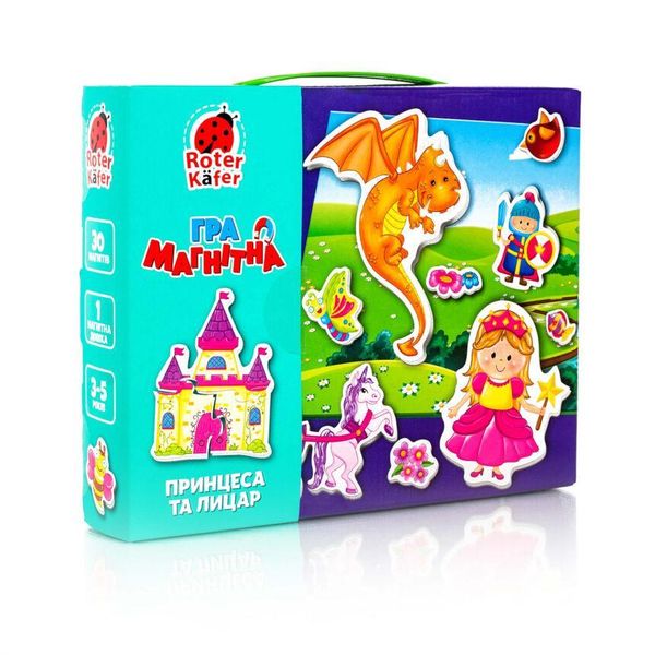 Магнітна гра Vladi Toys "Принцеса та лицар" (VT3703-01) 57058 фото