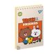 Блокнот А7 80 арк., "Line Friends", #, МО, пружина верхня Yes (151968) 245727 фото 3