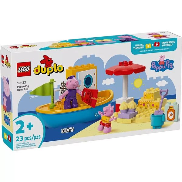 Конструктор LEGO DUPLO Peppa Pig Морська прогулянка Пеппи на човні (10432) 262997 фото