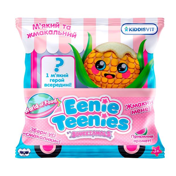 М'яка іграшка SQUEEZAMALS серії "Eenie Teenies" - СМАКОЛИКИ (16 видів в асорт.) (SQ03890-5030) 235971 фото