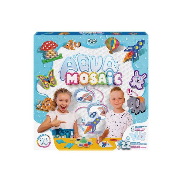 Набір креативної творчості "Aqua Mosaic" Danko Toys (AM-01-02) 130105 фото