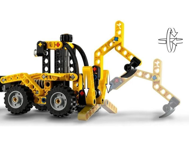 Конструктор LEGO Technic Екскаватор-навантажувач (42197) 270698 фото