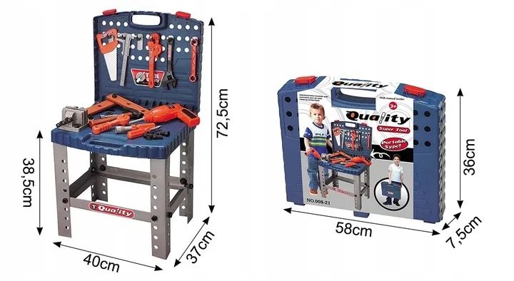 Набір інструментів зі столиком (008-21) 62130 фото