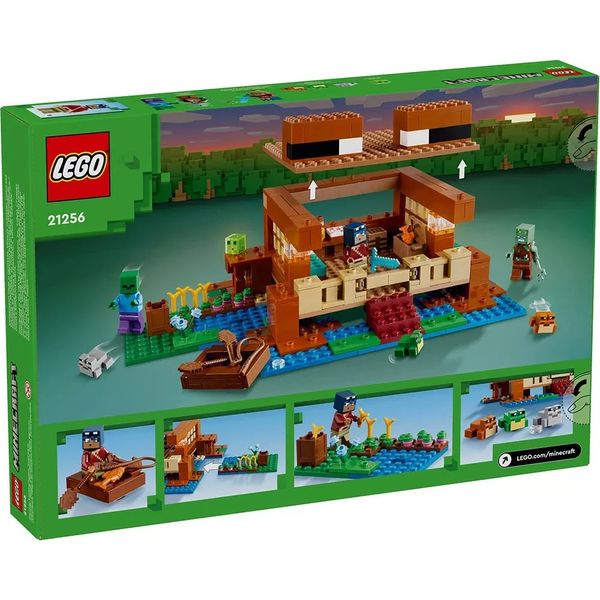 Конструктор LEGO Minecraft Будинок у формі жаби (21256) 263006 фото