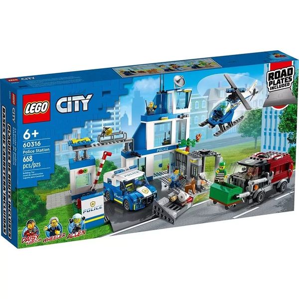 Конструктор LEGO City Поліцейська дільниця (60316) 263007 фото