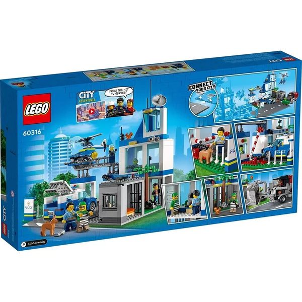 Конструктор LEGO City Поліцейська дільниця (60316) 263007 фото