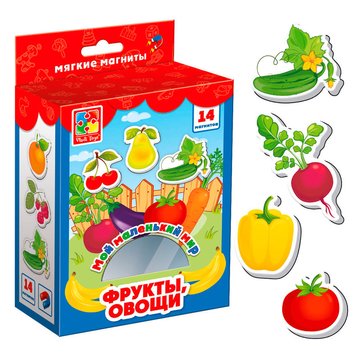 Настільна гра Vladi Toys Мій маленький світ фрукти і овочі (VT3106-11) 50037 фото