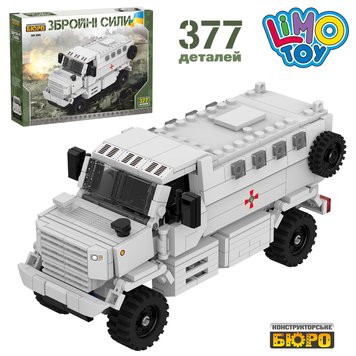 Конструктор Limo Toy військова техніка, 377 деталей (KB005) 34982 фото