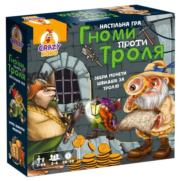 Гра настільна Vladi Toys розважальна. Гноми проти троля (VT8055-36) 261359 фото