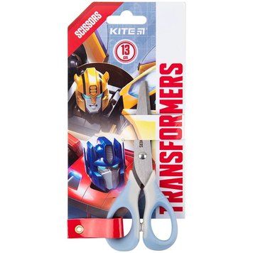 Ножиці дитячі Kite Transformers 13 см з гумовими вставками (TF23-016) 253997 фото